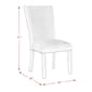 Elements Francesca Grey Velvet Side Chair Set - image 10