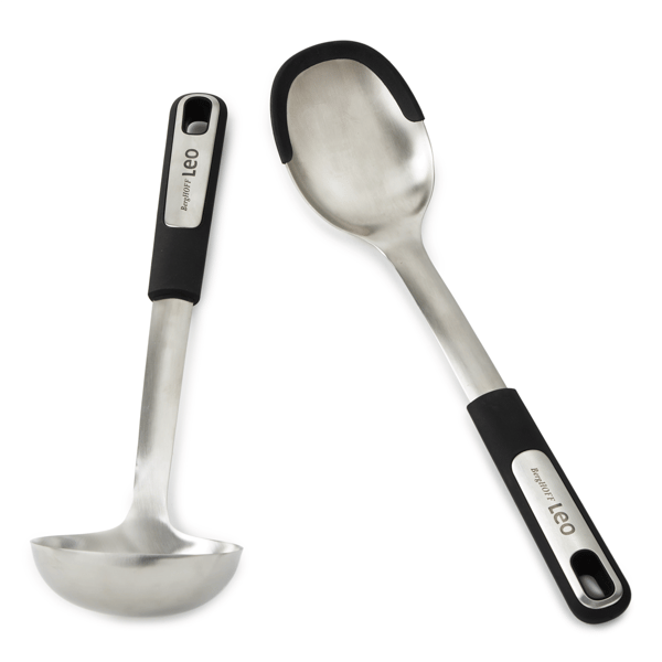 BergHOFF Graphite 2pc. Soup Ladle & Serving Spoon Set