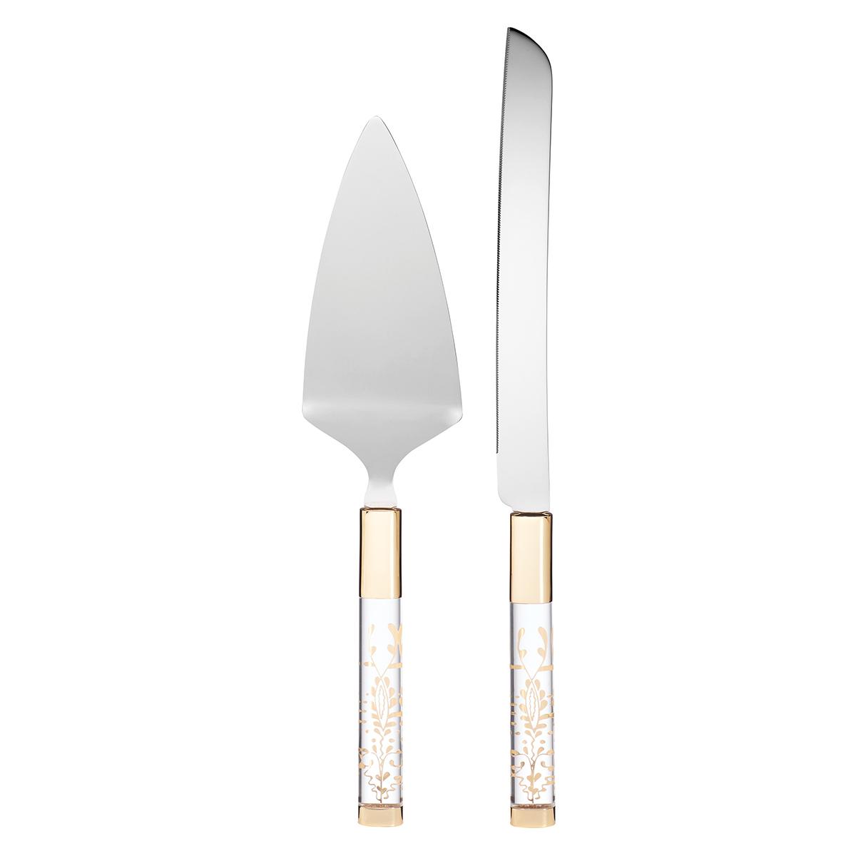Lenox® Opal Innocence™ Flourish Cake Knife & Server Set