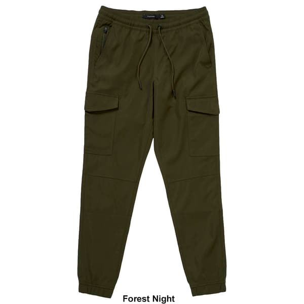 Young Mens Tahari Cargo Tech Joggers - image 