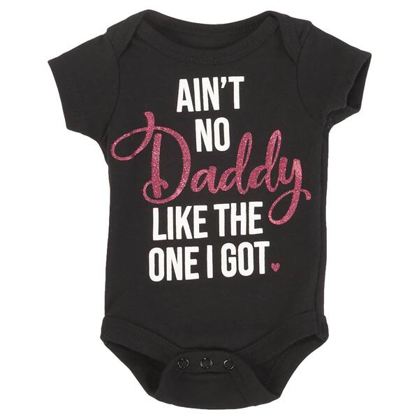 Baby Girl &#40;NB-12M&#41; Babies with Attitude Aint No Daddy Bodysuit - image 