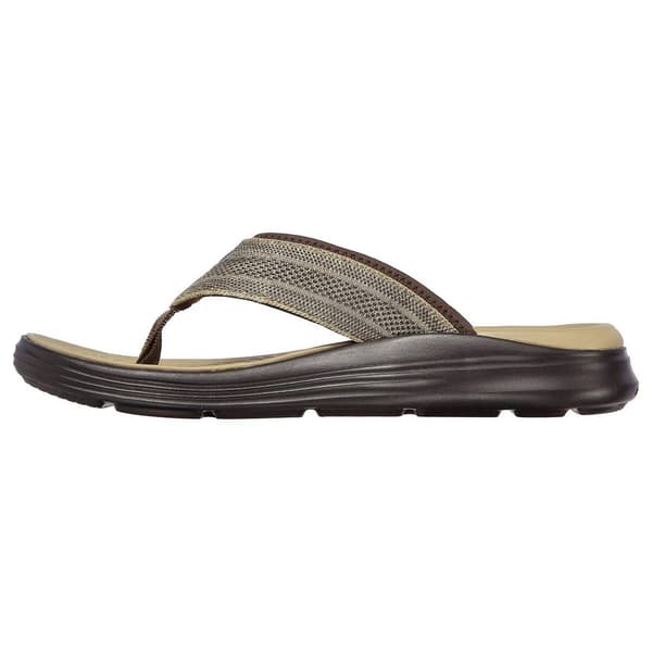 Mens Skechers Relaxed Fit&#174;: Sargo Point Vista Flip Flops