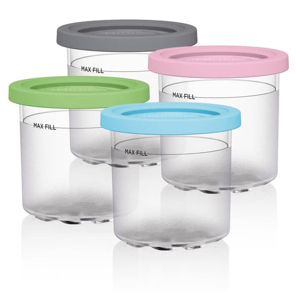 Ninja&#40;R&#41; CREAMi 4pk. Pints and Lids - image 