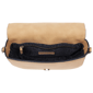 True Religion Trapunto Logo Suede Flap Crossbody - image 6