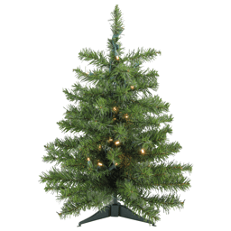 Northlight 2ft. Pre-Lit Medium Canadian Pine Christmas Tree