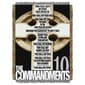 Northwest Big Ten Commandments Woven Tapestry Throw - image 1