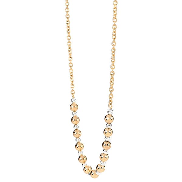 Design Collection Two-Tone Beaded Necklace