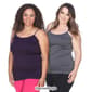 Plus Size White Mark 2pc. Solid Camisoles - image 3