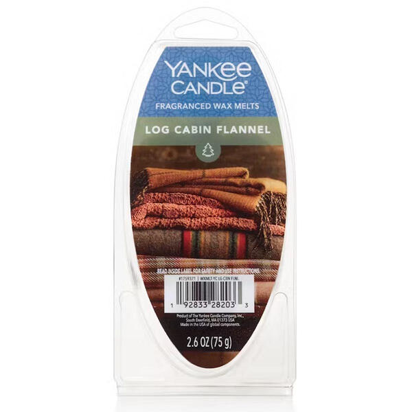 Yankee Candle&#40;R&#41; Log Cabin Flannel Wax Melt - image 