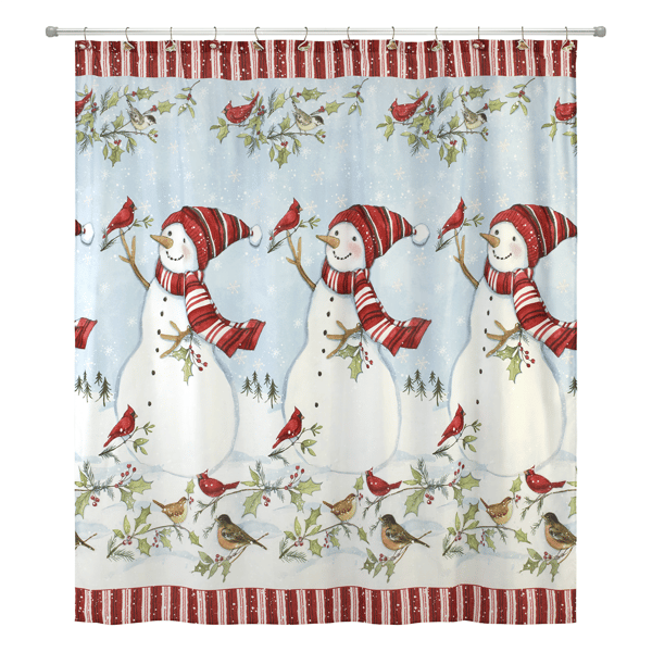 Avanti Holiday Cheer Shower Curtain - image 