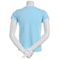 Juniors Freeze Embroidered Stitch & Angel Graphic Ringer Tee - image 3