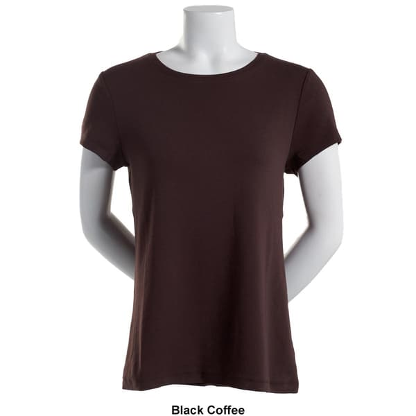 Womens Preswick & Moore&#174; Short Sleeve Crew Neck Tee