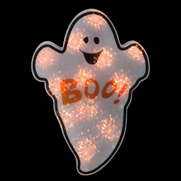Northlight Seasonal 12in. Lighted Ghost Window Silhouette