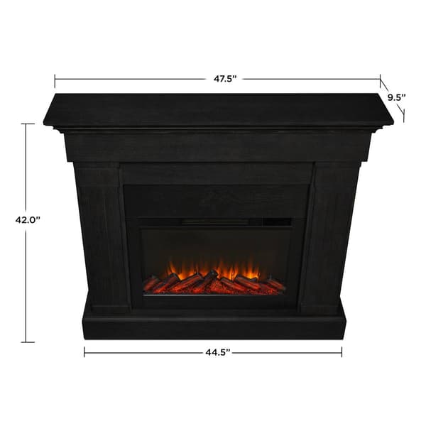 Real Flame Crawford Slim Electric Fireplace