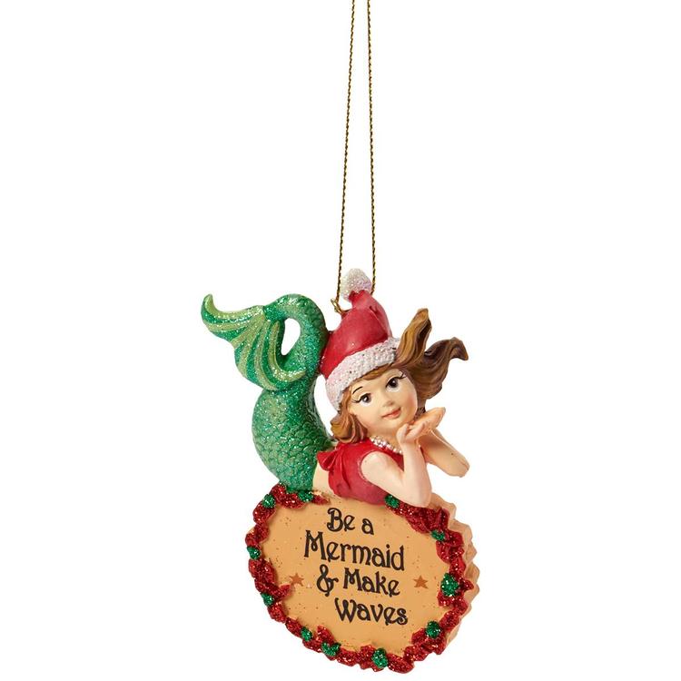 Be a Mermaid & Mave Waves Mermaid Ornament