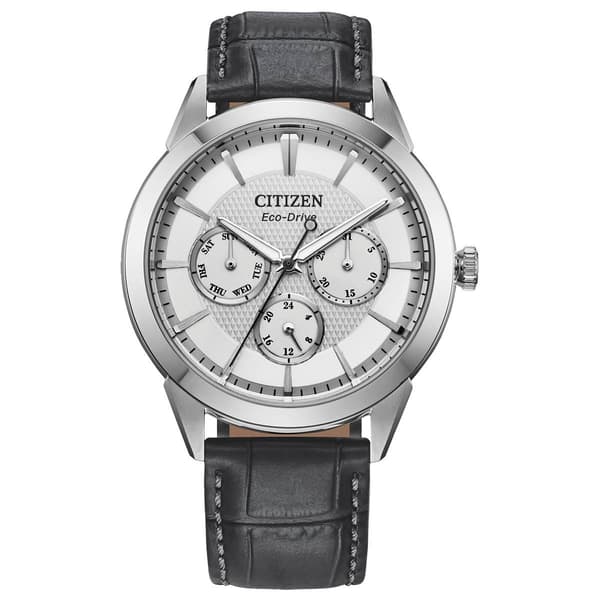 Mens Citizen&#40;R&#41; Multi Function Silver Dial Rolan Watch - BU2110-01A