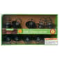 10 Light Plastic Solar Black Lantern String Lights - image 1
