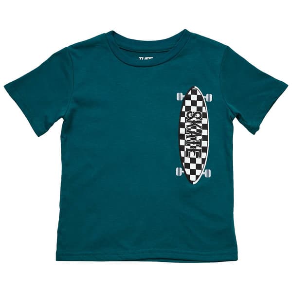 Boys (4-7) Tuff Guys Skateboard Short Sleeve Graphic Tee