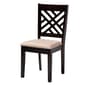 Baxton Studio Edona Modern Sand Fabric 5pc. Dining Set - image 3