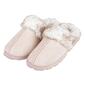 Womens Jessica Simpson Microsuede Clog Tip Fur Slippers - image 2