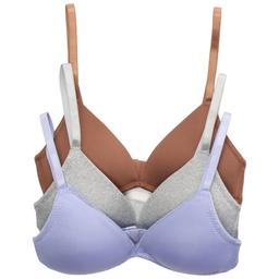 Girls Bebe 3pk. Molded Padded Bras