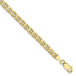 Mens Gold Classics&#8482;10kt. 4.1mm Semi-Solid Anchor Chain Necklace