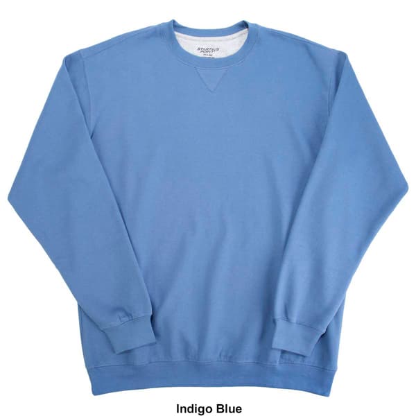 Mens Big &amp; Tall Starting Point Crew Neck Fleece Shirt