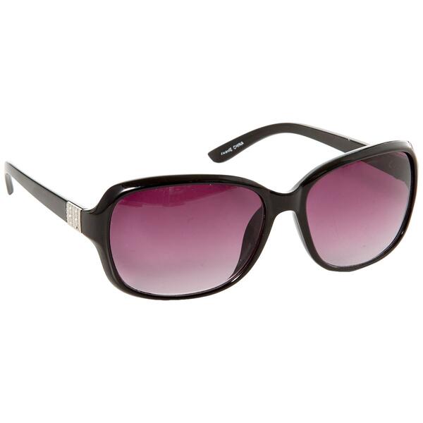 Womens Ashley Cooper(tm) Rounded Rectangle Stone Accents Sunglasses - image 