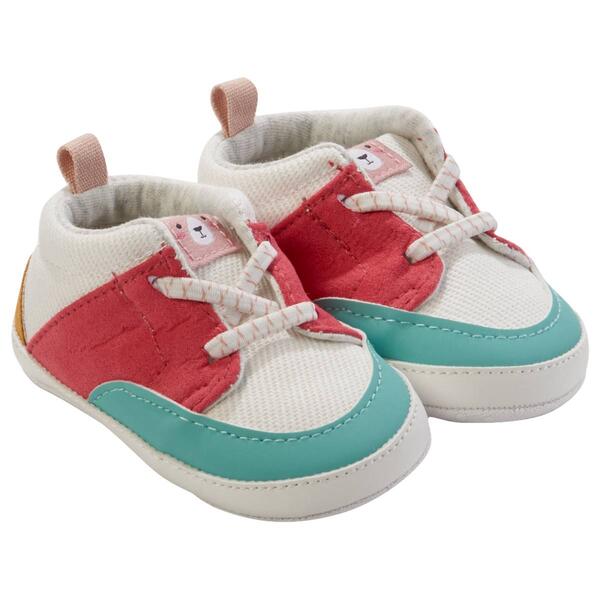 Baby Girl &#40;NB-12M&#41; Carters&#40;R&#41; Color Block Hi-Top Sneakers - image 