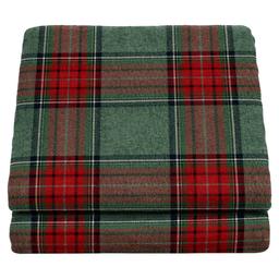 Mountain Ridge(R) Reversible Mistletoe Sherpa Throw