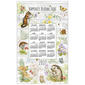 Kay Dee Cal 2027 Spring Critter Chart Calendar Towel - image 1