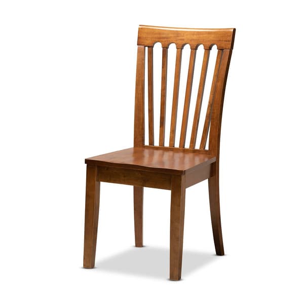 Baxton Studio Erion Dark Brown Finished Wood 5pc. Dining Set