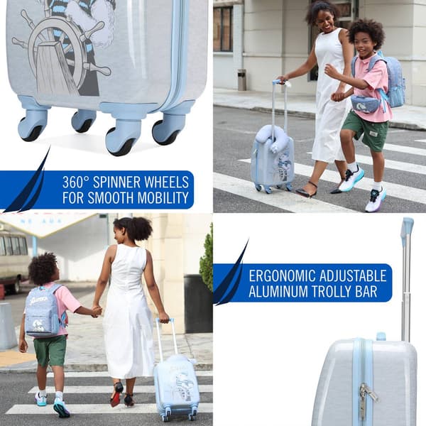 Nautica Adventure 5pc. Kids Polar Voyage Luggage Set