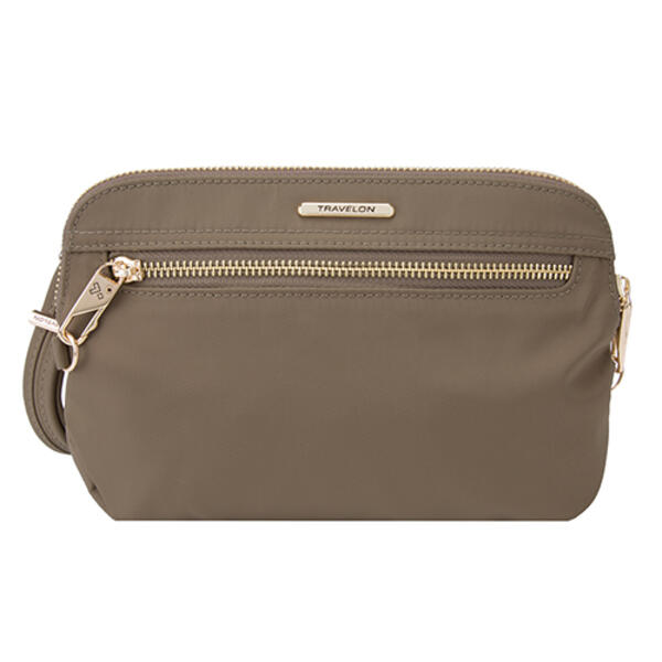 Travelon Tailored Convertible Crossbody Clutch Tote - image 