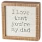 Primitives By Kathy My Dad Inset Box Sign - image 1