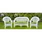 Jordan Manufacturing Text Leaf 3pc. Outdoor Wicker Set - image 2