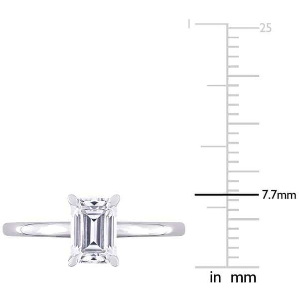 Gemstone Classics&#8482; 1kt. Moissanite Solitaire Engagement Ring