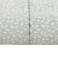 Sabrina Soto 200 Thread Count Cotton Leaf Print Sheet Set w/  Hem - image 3