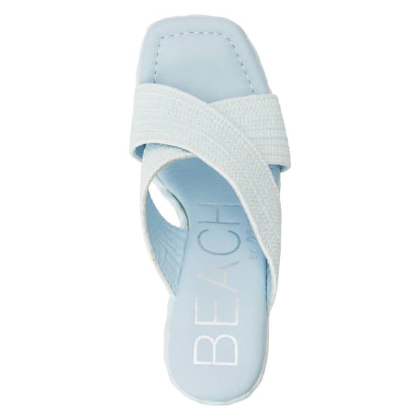 Womens Beach by Matisse Caravan Heeled Slide Sandals
