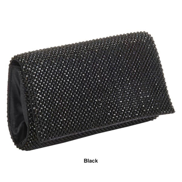 Jessica McClintock Cassie Diamonte Flap Clutch