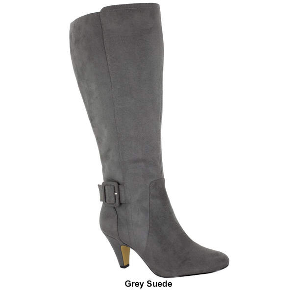 Womens Bella Vita Troy II Suede Wide Calf Tall Boots