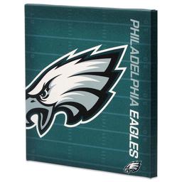 Open Road Eagles Logo Stretched Canvas Wall Decor