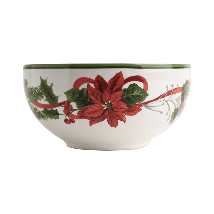 222 Fifth Holiday Festivities 12pc. Porcelain Dinnerware Set