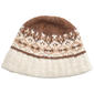 Womens Steve Madden Fair Isle Knit Bucket Hat - image 1