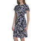 Womens Tommy Hilfiger Short Sleeve Floral Jersey Shift Dress - image 3