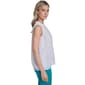 Womens Calvin Klein Sleeveless Ruffle Neck Blouse - image 3