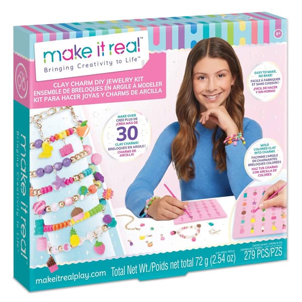 Make It Real&#40;tm&#41; Clay Charm DIY Jewelry Kit