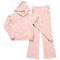 Girls (4-6x) 90 Degree(R) by Reflex Velour Hoodie & Flare Pants Set - image 1