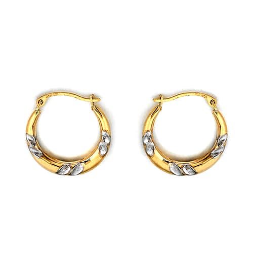 10kt. Yellow Gold Double Lined Patterned Earrings,All Products : American Fashion Style Bags On Sale 10kt. Yellow Gold Double Lined Patterned Earrings,All Products : American Fashion Style Bags On Sale