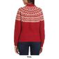 Petite Rafaella&#174; Long Sleeve Fair Isle Mock Neck Easy Sweater - image 2